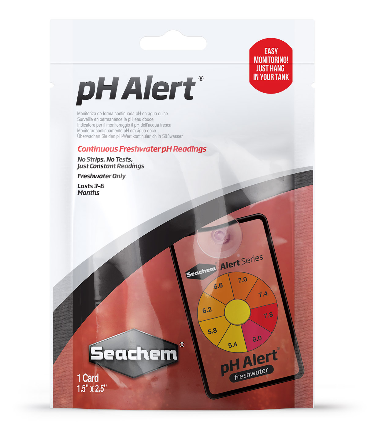 Marine Aquarium Test Kit - Alerta De PH De Teste De