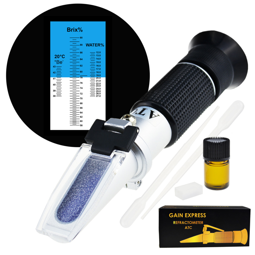 Marine Aquarium Refractometer - Refratômetro de Mel 3 em 1: