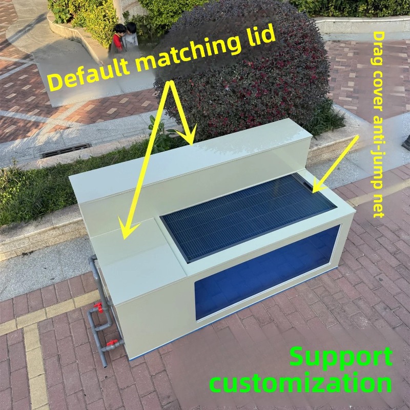 Marine Aquarium With Sump - Filtro Lateral de Vidro Ultra Transparente