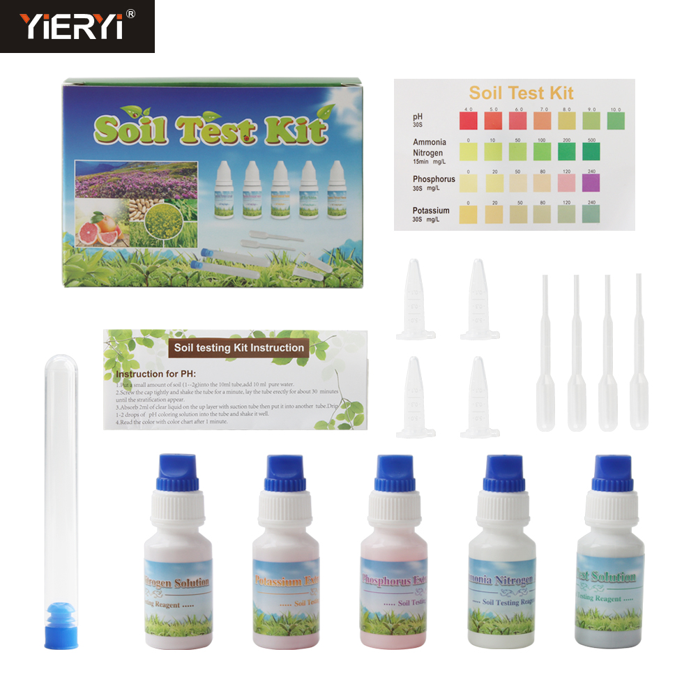 Marine Aquarium Test Kit - Yieryi kit de teste de solo