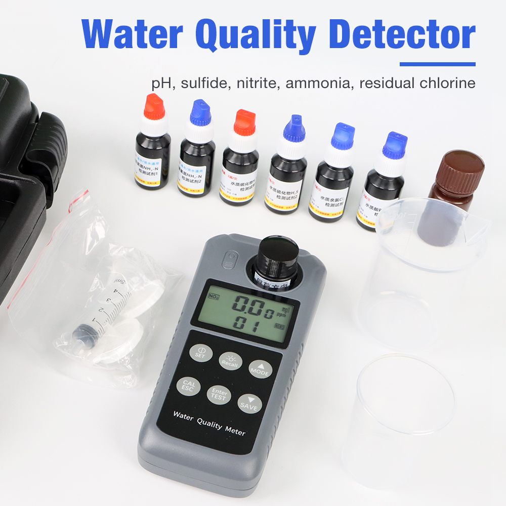 Medidor Multiparamétrico de Qu - Marine Aquarium Test Kit avaliação e preço