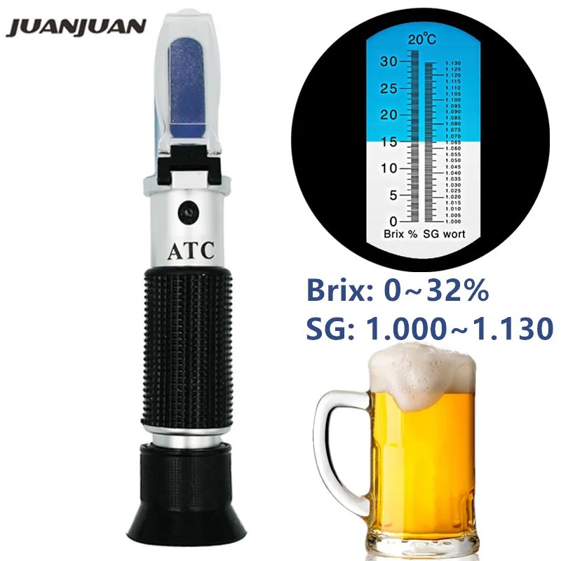 Refractômetro de mosto de cerv - Marine Aquarium Refractometer avaliação e preço