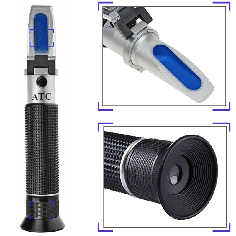 Refratômetro de salinidade 2x  - Marine Aquarium Refractometer avaliação e preço