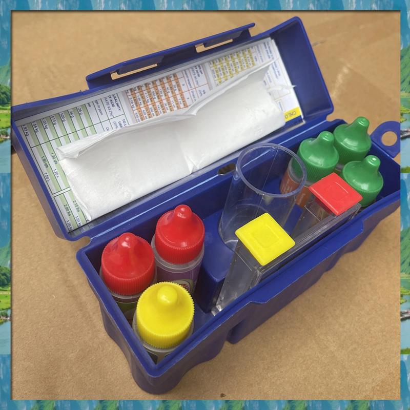 O novo kit de teste de 5 vias  - Marine Aquarium Test Kit avaliação e preço