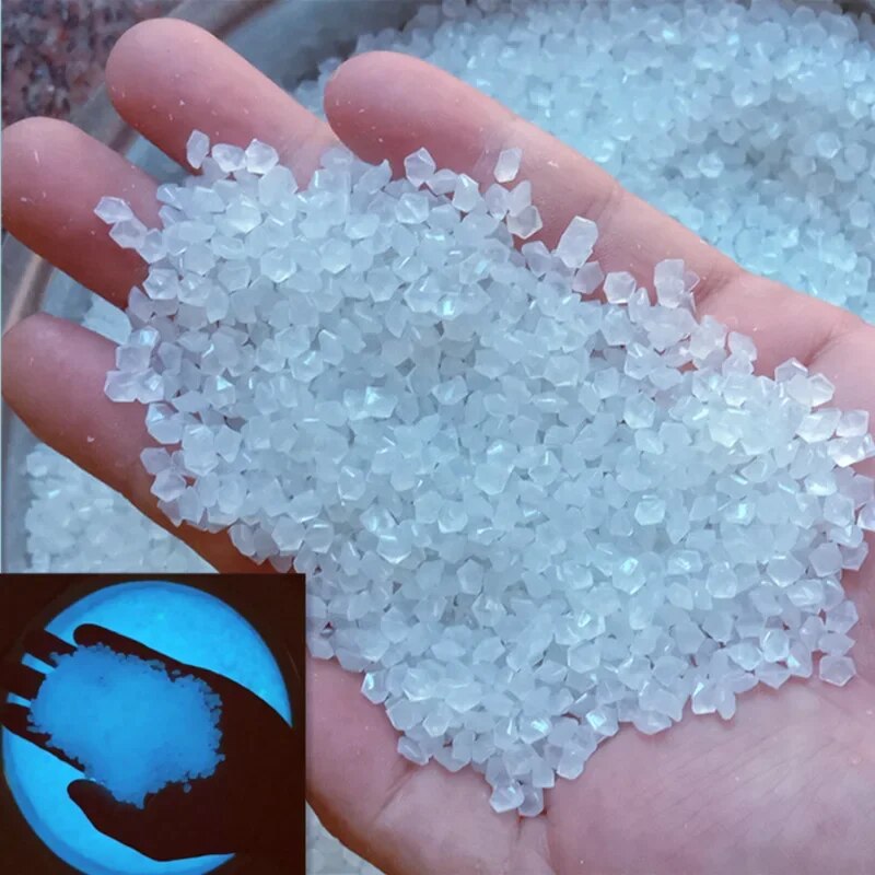 1000 pçs 3-5mm areia luminosa  - Marine Aquarium Tanks avaliação e preço