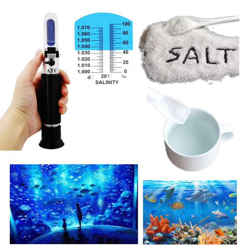 Refratômetro de salinidade par - Marine Aquarium Refractometer avaliação e preço
