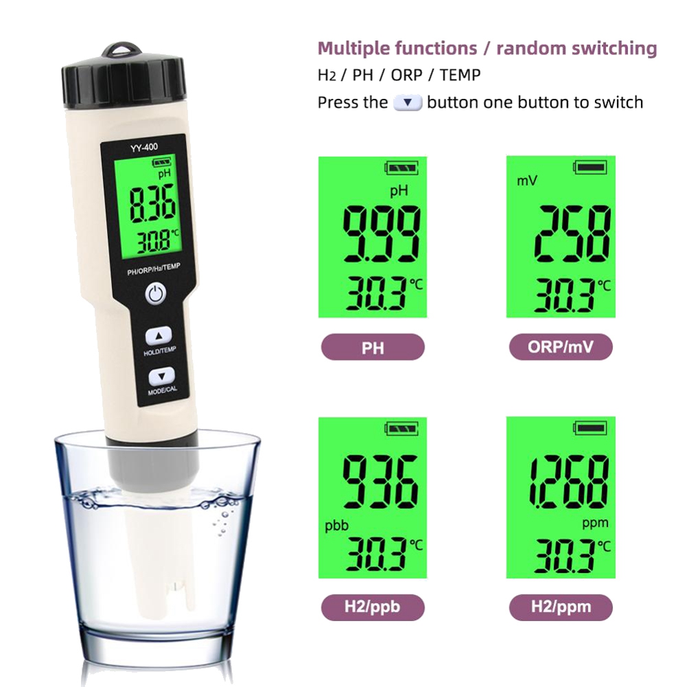 Digital Hydrogen Ion Concentra - Marine Aquarium Water Analyzer avaliação e preço