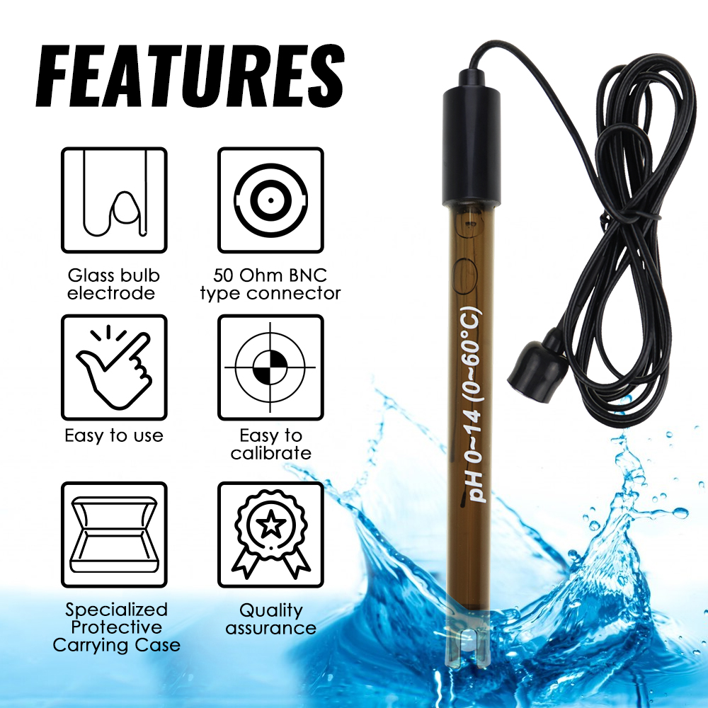 Medidor de ph ph sonda piscina - Marine Aquarium Water Analyzer avaliação e preço