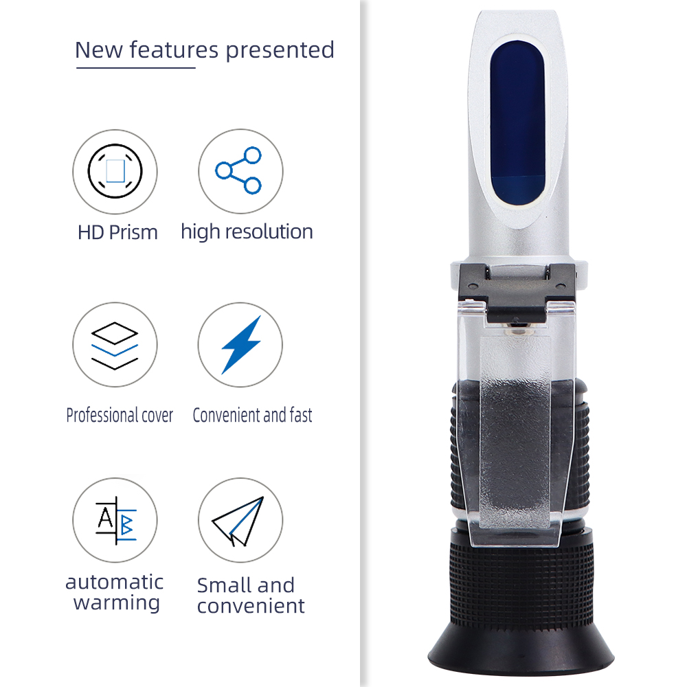 Refratômetro brix portátil 0-9 - Marine Aquarium Refractometer avaliação e preço